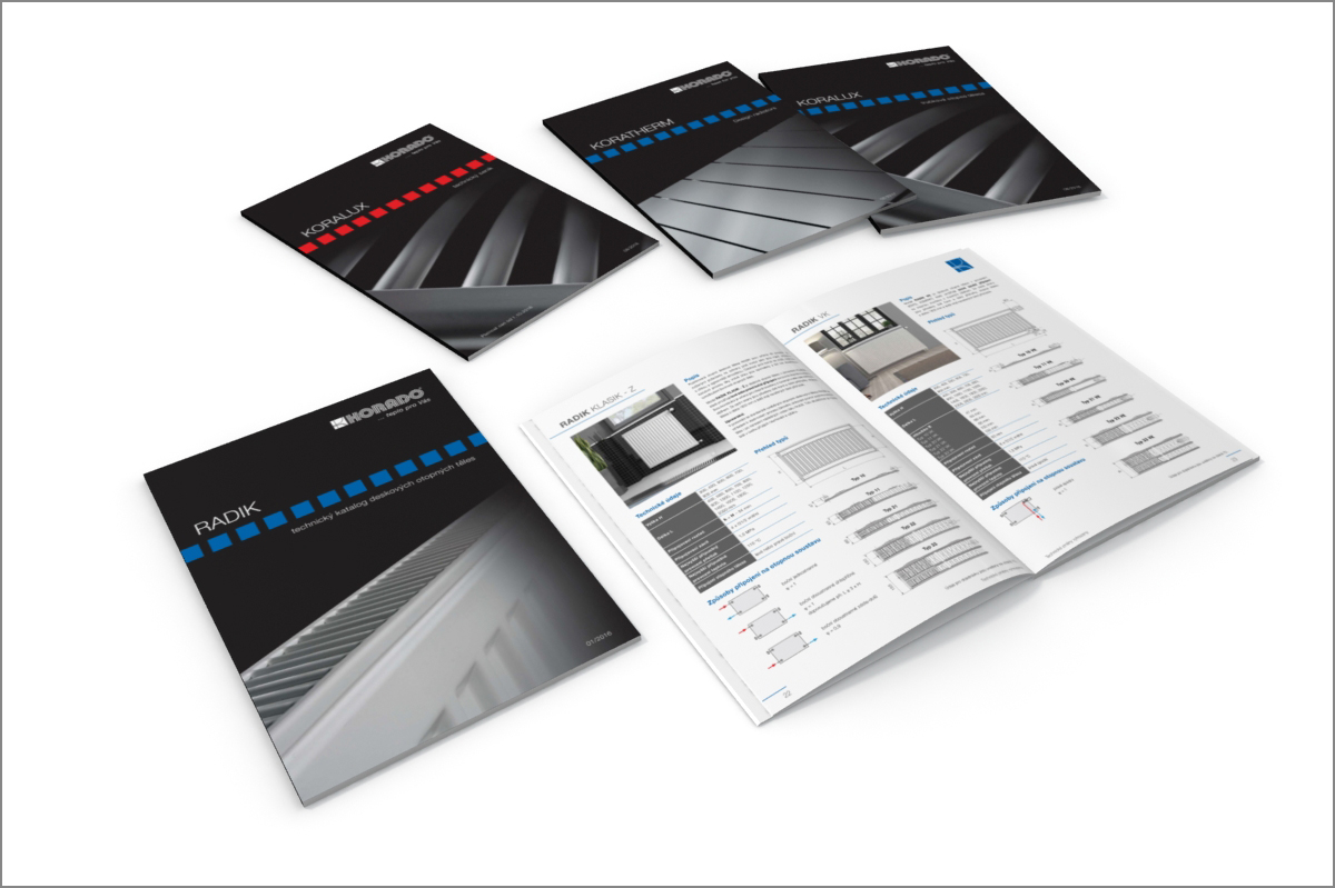 Korado - technické katalogy (2016) - tiskoviny