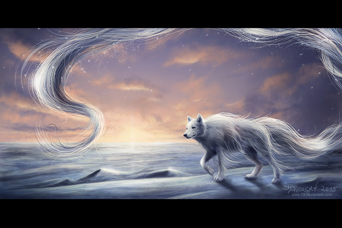 Arctic Breeze (2015) - digital painting